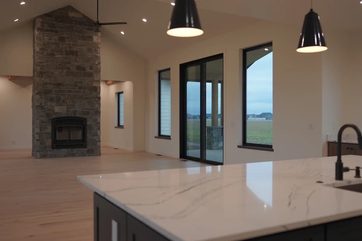 Completed Custom Home in Porter Ranch Reserve