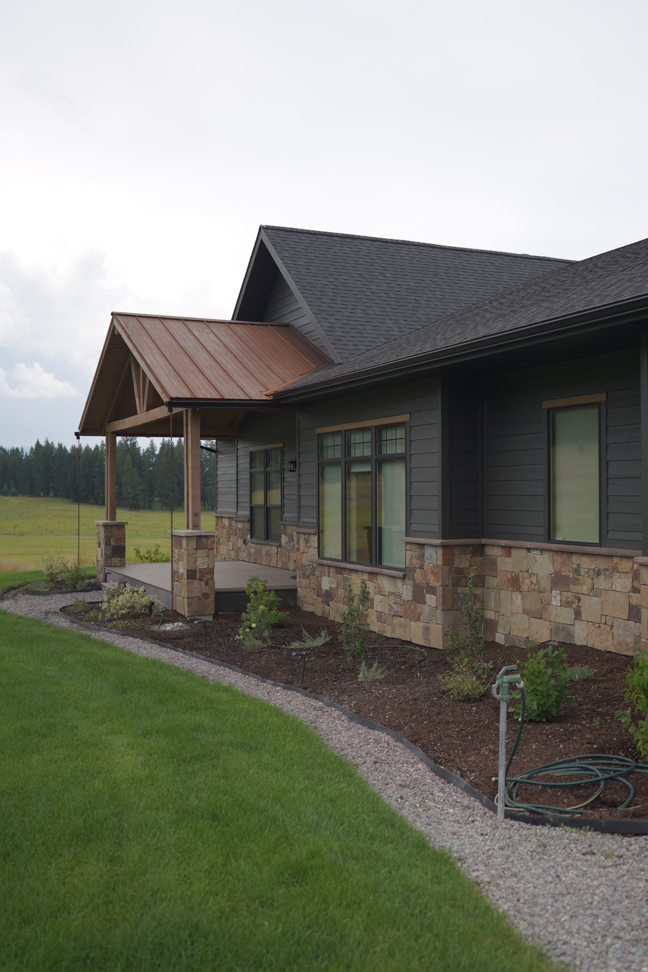 Alpine Meadow Landscape