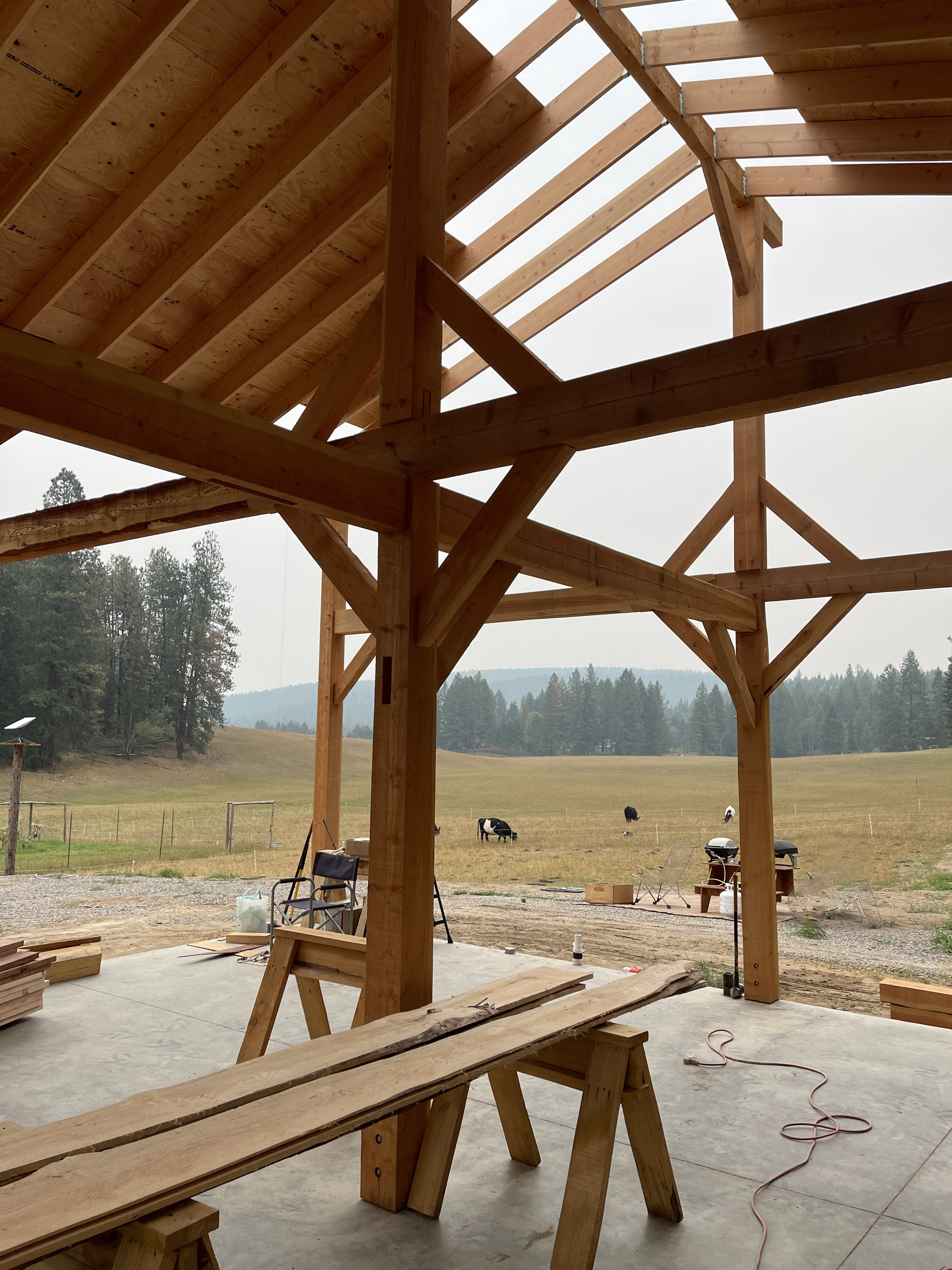 Timber Frame Full View