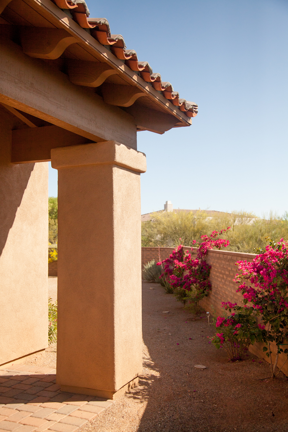 Bobcat House Courtyard