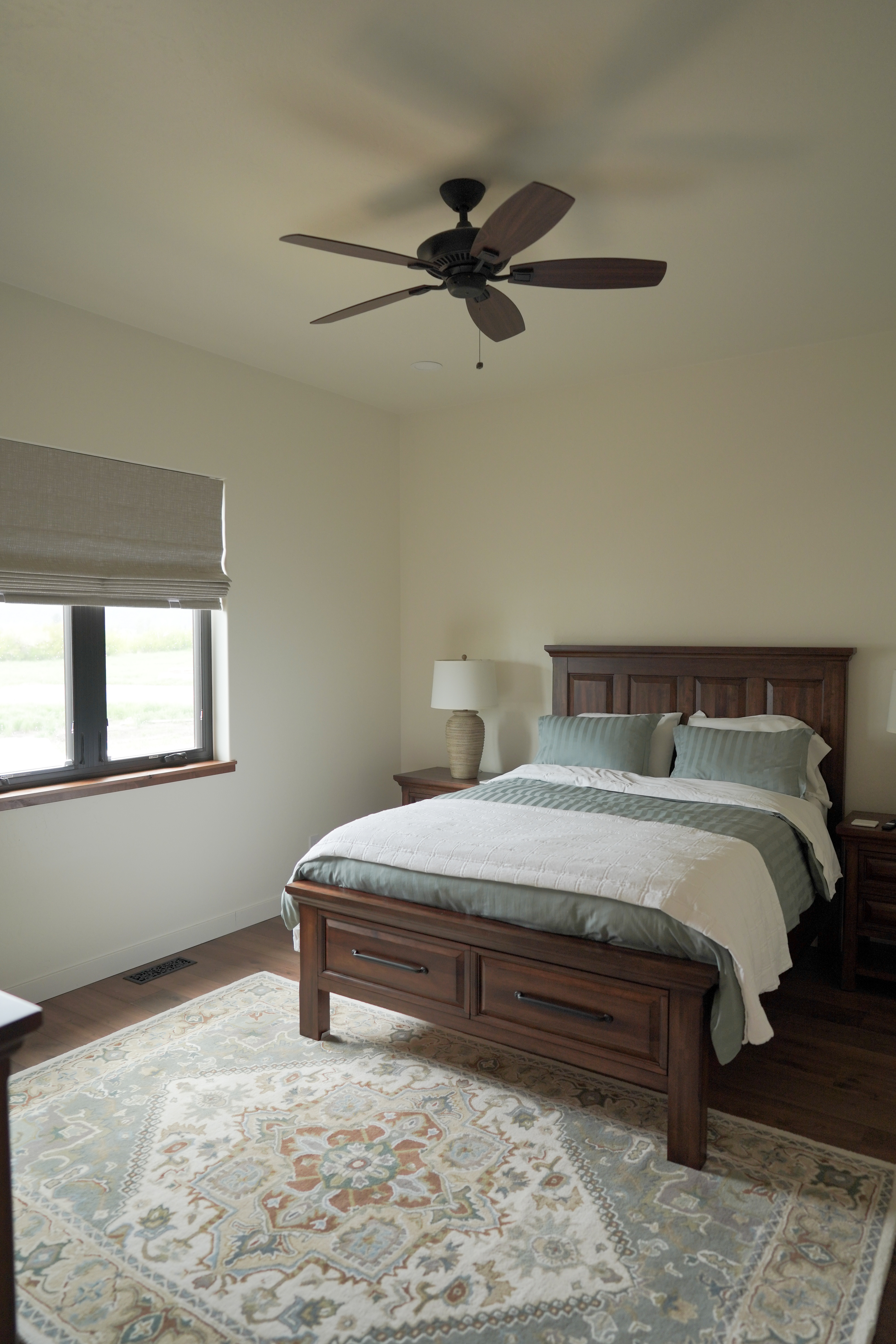 Modern farmhouse in Kalispell with custom interior design